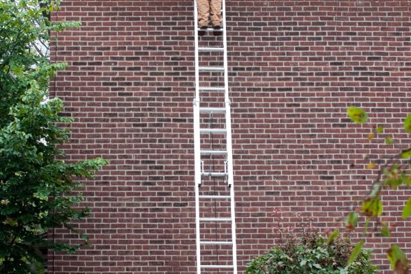 Falls from ladders a major cause of injury.